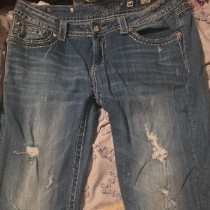 Miss Me Women's Blue Boot Cut Jeans